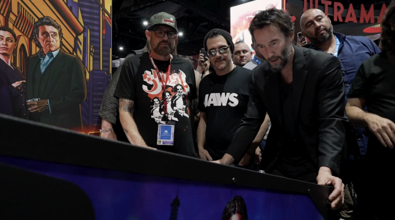 SDCC- STERN PINBALL LOUNGE RETURNS WITH NEW GAMES CELEBRATING JOHN WICK AND GODZILLA’S 70TH ANNIVERSARY